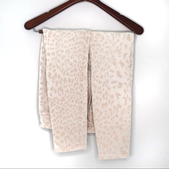 Current/Elliott Pink Leopard-print Skinny Jeans - Picture 4 of 5